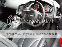 Audi R8 dash