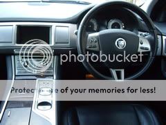 Jaguar XF dash