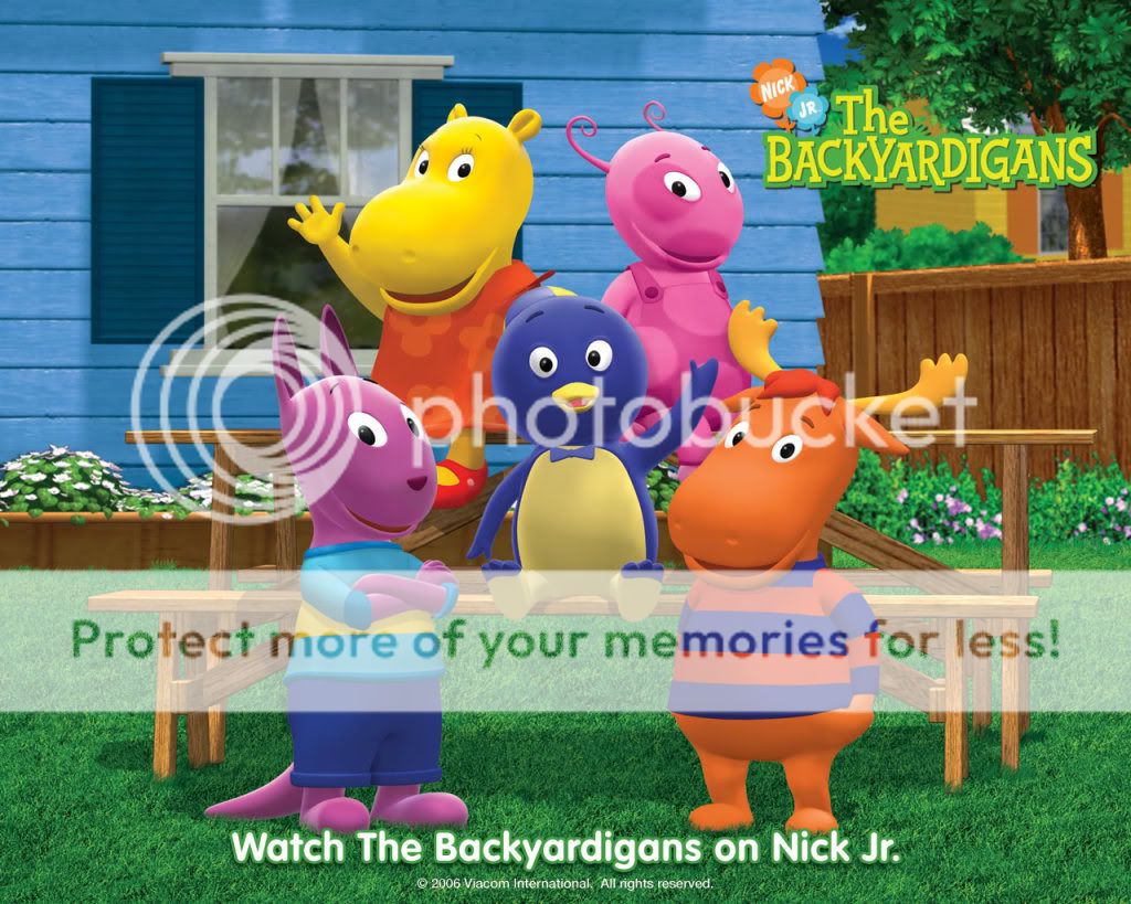 Backyardigans Colors